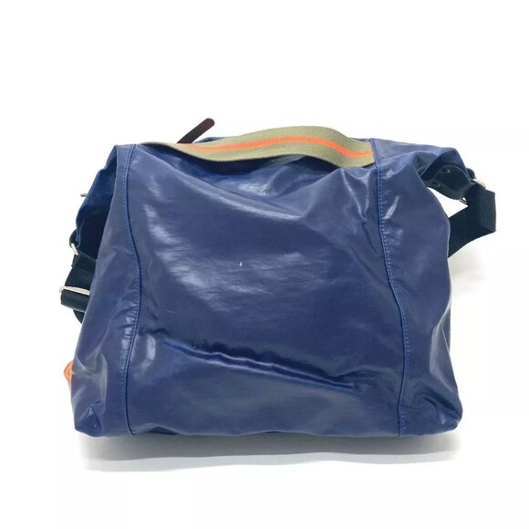 JACK GOMME 2WAY bag shawl Shoulder Bag Nylon Navy - Picture 3 of 15